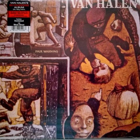 Van Halen - Fair Warning - LP - 2015 Reissue