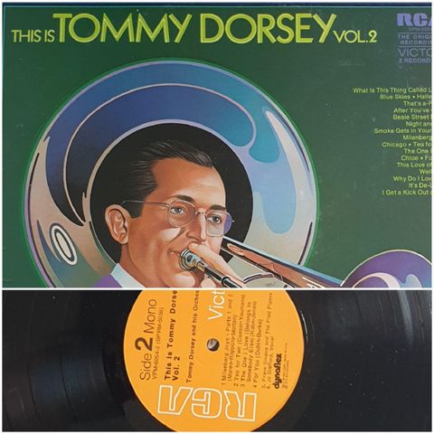 DOBBEL VINTAGE LP/VINYL - THIS IS TOMMY DORSEY 