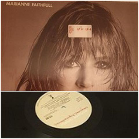 VINTAGE LP/VINYL MED MARIANNE FAITHFUTT