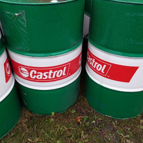 Tønner,Castrol tønner tomme 200 L