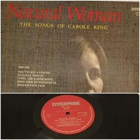 VINTAGE LP/VINYL  MED NATURAL WOMAN / THE SONGS OF CAROLE KING