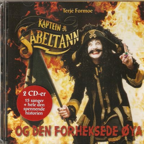 Kaptein Sabeltann og Den Forheksede Øya - 2CD - Terje Formoe