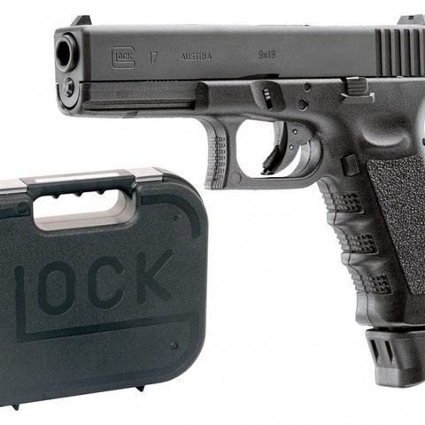 *Bestselger* Glock 17 Deluxe Airsoft - GBB - Co2