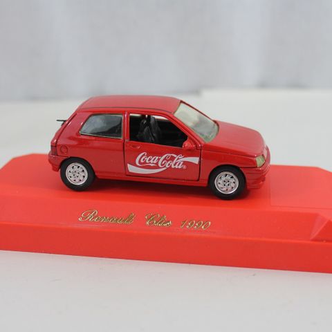 Renault Clio 1990 med Coca-Cola reklame