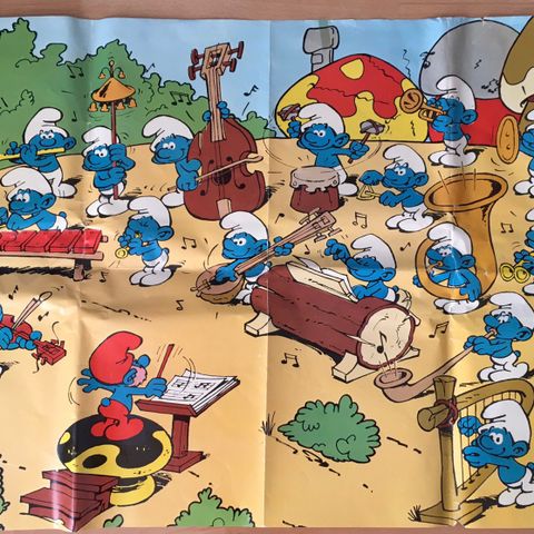 Smurfeplakat