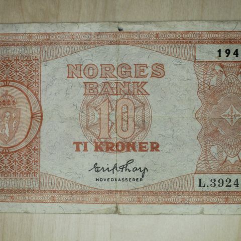 10 krone 1949 Norge   (206)