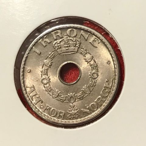 Pen 1 kr 1947 kvalitet 0