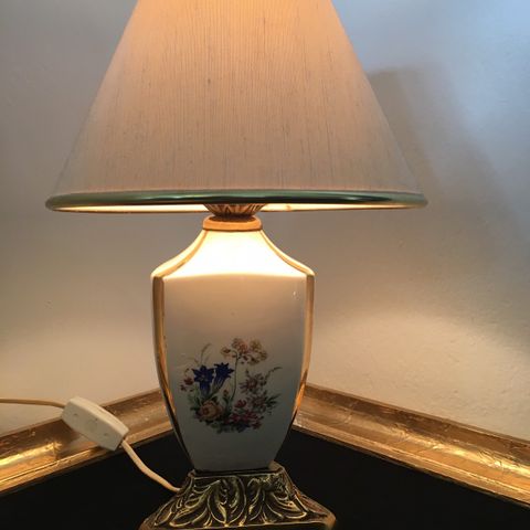 Vintage bordlampe 