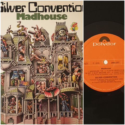 VINTAGE LP/VINYL  - SILVER CONVENTION/ MADHOUSE 