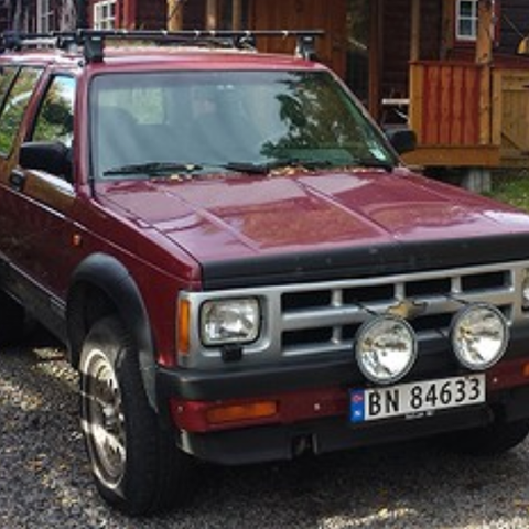 Chevrolet blazer s10 92mod