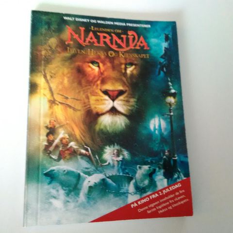 Narnia reklamebok for spillefilmen selges!