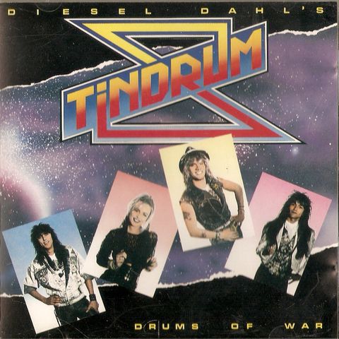 Tindrum - Drums Of War - CD - Sjelden - TNT Stage Dolls The Kids