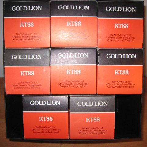 Gold Lion KT - 88, original UK-made.