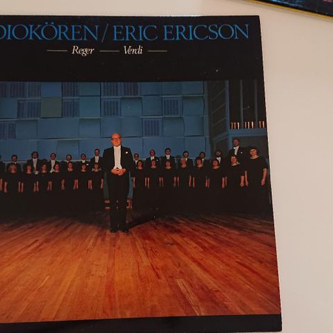 LP med radiokøren - Eric Ericsson, REGER OG VERDI. 