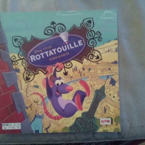 Disney - Rottatouille - morsomt hefte