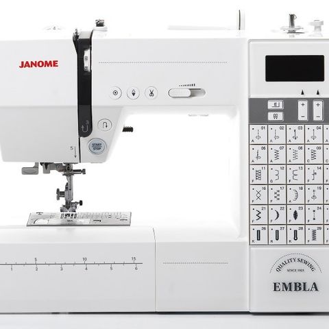 KAMPANJE: Nye Symaskiner: Janome Symaskin EMBLA 6030.Gratis frakt.
