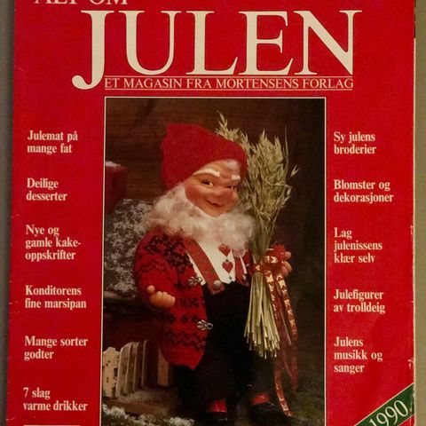 Alt om Julen, 1999, et magasin fra Mortensen forlag, selges.