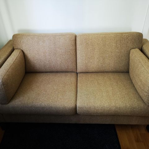 Slettvoll sofa i ull