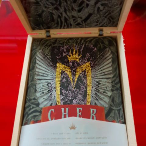 Tarot, 13 kort & CD. I treboks. Cher.