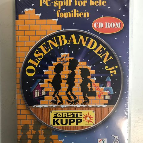 Olsenbanden Jr. - Første Kupp PC spill (Nytt i plast)
