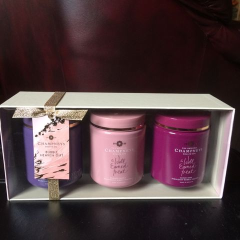 CHAMPNEYS Bubble Heaven/Bobleskum  Gift gavesett selges