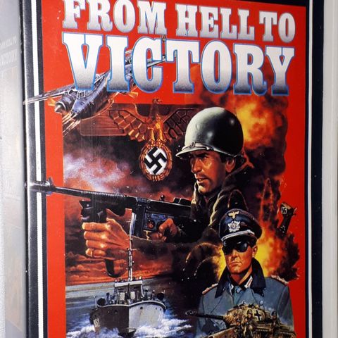 2 i 1 VHS BIG BOX.FROM HELL TO VICTORY & HILLS CONNECTION.