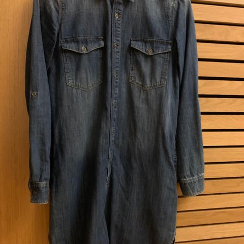 Zara denim kjole