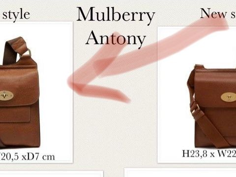 Mulberry Antony message vintage