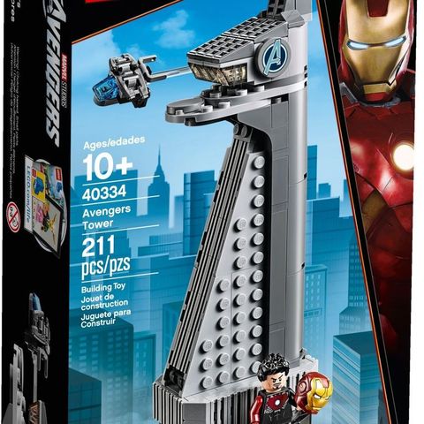 Ny/Uåpnet LEGO Marvel Super Heroes 40334 Avengers Tower
