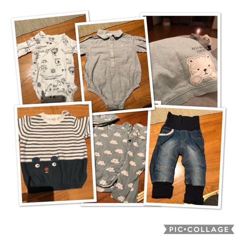 68 klær til gutt- Newbie, Pop, Lindex, Hm pakke el enkelte