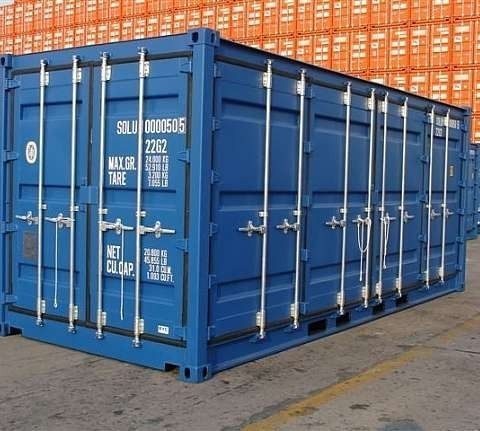 Leasing av Nye 20 fot Containere med full Sideåpning