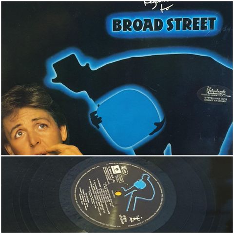 VINTAGE LP/VINYL  - PAUL MCCARTNEYS/ BROAD STREET