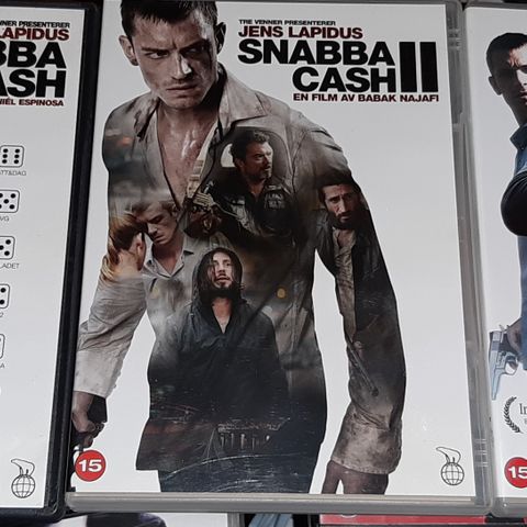 Snabba Cash Trilogy(2 DVD)norsk tekst