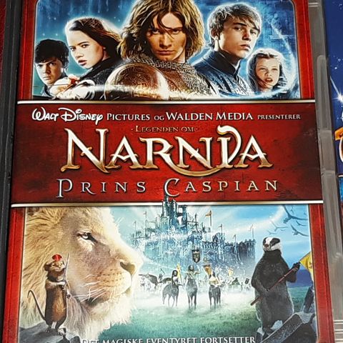 The Chronicles Of Narnia - Prince Caspian (2 DVD)norsk tekst/norsk tale