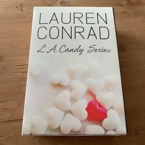 3 stk bøker, L.A. Candy Series,  Lauren Conrad