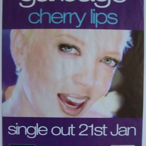 GARBAGE - Cherry Lips (Promoplakat)