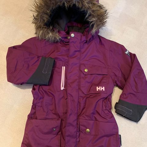 Helly Hansen vinterjakke str 104/4