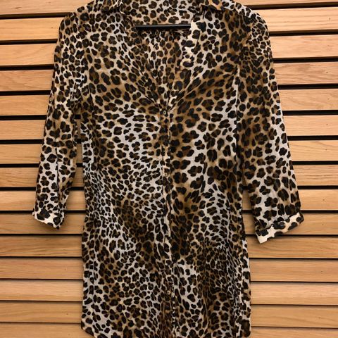 Zara tunika/skjorte leopard