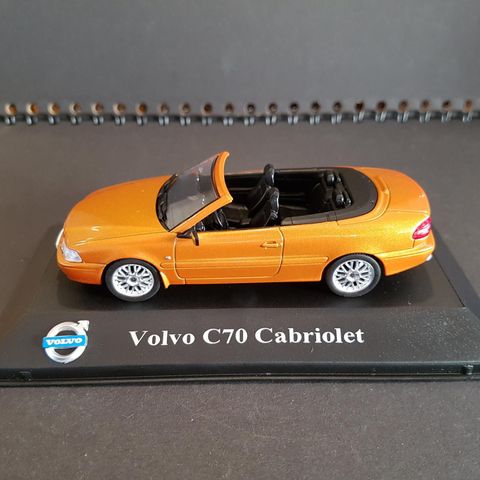 Volvo C70  Cabriolet. Modellbil.  Atlas Collections