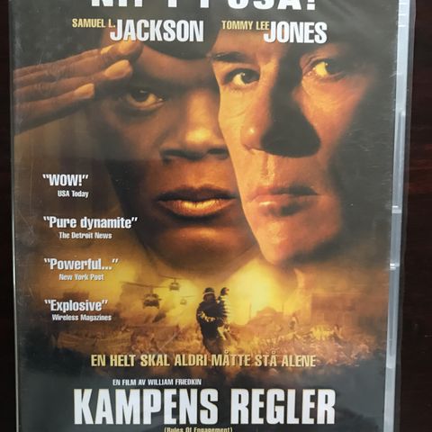 Uåpnet DVD .Kampens regler