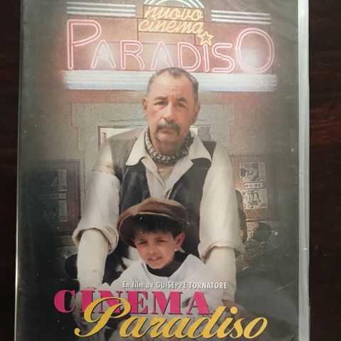 Uåpnet DVD .Cinema Paradiso