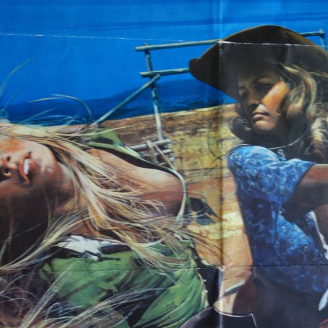 Gammel orginal Filmplakat Brigitte Bardot