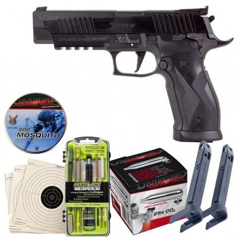 Sig Sauer - X-Five Luftpistol 4.5mm Pellets SUPERPAKKE