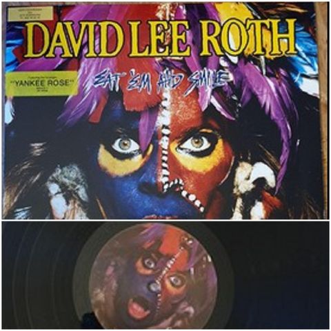 VINTAGE LP/VINYL  - DAVID LEE ROTH 