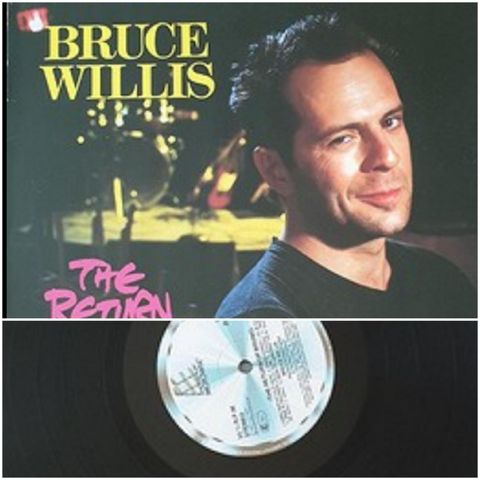 VINTAGE LP/VINYL MED BRUCE WILLIS 