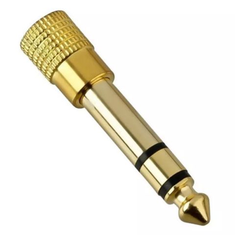 6,5 mm Hann til 3,5 mm Hunn Stereo Jack  Plugg Adapter - Sender omgående -