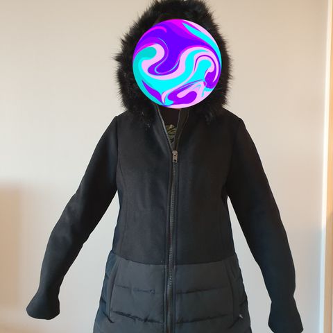 Superdry Winter Jacket Black Size XL Women