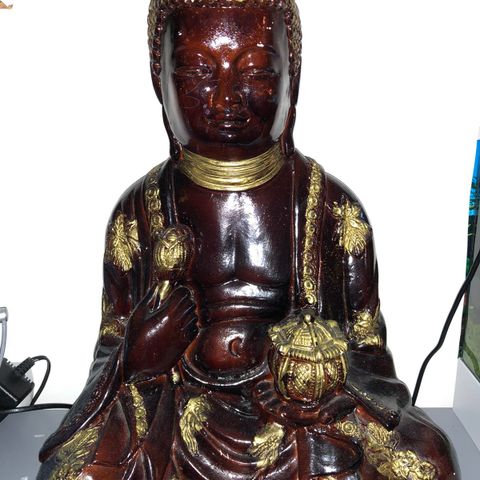 Buddha stor 48 cm Vintage Retro