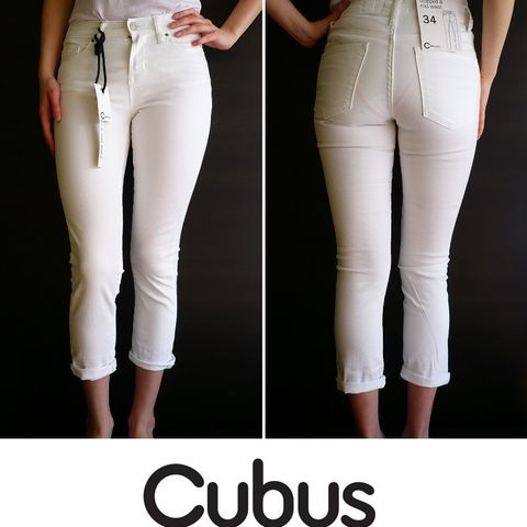 3 for 2, white  Cubus xs 34 bukse