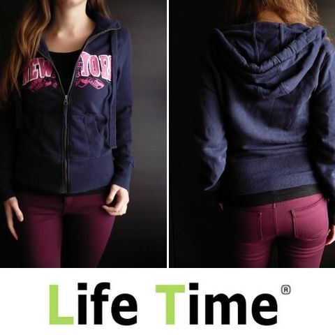 3 for 2, NEW YORK XS 34  hoodie sweatshirt hette zip